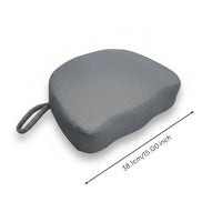 Stitched Seam Wedge Seat Cushion Carrying Loop Non Slip Bathing Seat Pad for Pool