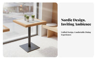 Banquette Dining Set Nordic Design Dining Set with Bench Booth design Minimalist Aesthetic for Interior Designers, Lounge Area