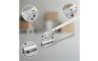 Hand-Operated Keel Cutter Lever-Assisted Drywall Profile Cutter All-Metal Manual Cutting Tool with Base Plate Heavy-Duty for Carpenters, Ceiling Framing