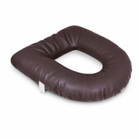 Leather-Like Cover Padded Circular Seat Insert Cushioned Toilet Seat Cushion