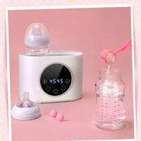 Multifunction Bottle Warmer and Sterilizer Temperature Control Bottle Warmer with Sterilizer Fast Heating Appliance Keep Warm for Parents, Infants, Kitchen, Nursery
