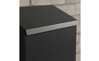 Wall-Mounted Mailbox Lockable Wall Mounted Mailbox Metal Letterbox Easy Installation Locking Metal Letterbox Sturdy Duty