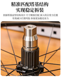 山地公路自行车花鼓滚珠通用塔基拆卸工具4MM一字安装套筒骑行