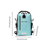 Waterproof Backpack with Window Reflective Dry Bag with Shoulder Straps Lightweight Daypack for , Travel, Hiking