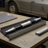 Anti-Slip Double-Ended Dent Pull Hammer Grooved Handle Carbon-Fiber Dent Puller Sheet-Metal Pull Hammer