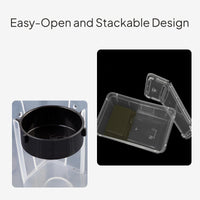Amphibian Breeding Box, Transparent Stackable Vivarium