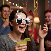 Halloween Masquerade Cosplay Funny Finger Glasses