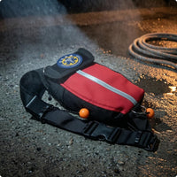 Cordura Material Waist Rescue Bag Reflective Water Rescue Throw Bag Quick Release