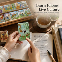 55 Idiom Story Knowledge Cards for Primary School Students
