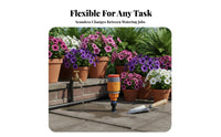 Easy Install PE Tube Connector Long-Lasting Construction Quick Connect Hose Adapter Rust Resistant for Greenhouse, Patio