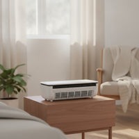 Wall Fan with Wireless Controller Portable Wall Mounted Fan Quiet Adjustable for Kitchen, Dorm