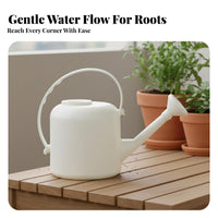 Long Spout Watering Can Large Capacity Garden Waterer Lightweight Garden Water Can for Gardeners, Homeowners, Indoor, Balcony, Outdoor