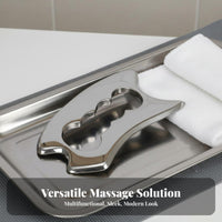 Deep Tissue Massage Stainless Steel Fascia Ergonomic Design Myofascial Release Tool Easy to Clean for Adults, Home Use, Medical Facility