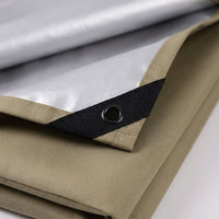 Tarp, Bonfire, Camping Gear, 210D Oxford Fabric, Silver Coating, 5000mm Waterproof, Lightweight, Sun Shade