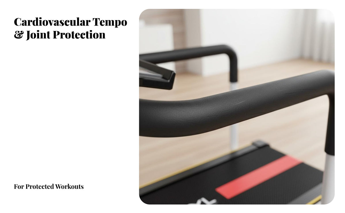 Slow Speed Walking Machine for Seniors Multi-Functional Multifunctional Stability Assist Treadmill Low Noise Elderly Support Treadmill for Indoor