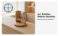 Turntable Bearing 360° Rotation Rotating Display Stand Base Versatile Rotating Turntable Bearing for Retail Stores, Dining Table, Workshop