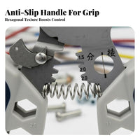 Heavy-Duty Construction Wire Cutter Crimper Stripper Pliers Non-Slip Ergonomic Handle Electrician Multi-Tool Pliers for DIY Enthusiasts