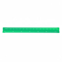 Multifunctional Aluminum Architect Scale Long-Lasting Triangular Scale Ruler Laser Engraved Drafting Supply Portable for Architects, Engineers, Students