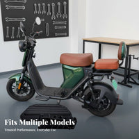 2 Pieces Aluminum Alloy Foot Pedals Easy Installation Rear Passenger Foot Pegs Bike Rear Pedal Reinforced Design