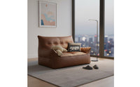 Soft Filling Lazy Sofa Soft Feel Textile Tatami Sofa Skin-Friendly Armless Floor Couch Easy to Clean for Pet Owners, Small Areas, Bedroom, Apartment