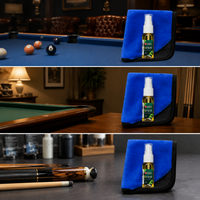 Billiard Cue Oil for Snooker Pool Cues, Ash & Maple Wood, Prevents Cracking, Enhances Shine