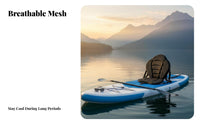 Stand-up Paddleboard Seat Padded Spine Support Paddle Board Seat Detachable Stand-up Paddleboard Backrest Foldable Design
