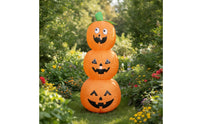 Easy to Install Inflatable Pumpkin with Stakes Waterproof Inflatable Pumpkins with Stakes Festive Pumpkin Decoration Lightweight for Yard