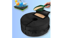 Canopy Weight Bag Cylindrical Tent Sandbag Flap Closure Heavy Duty Sandbag
