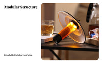 Battery-Powered Illuminating Lantern Small & Lightweight Multifunctional Camping Lamp Battery-Powered Illuminating Tent Lamp