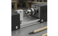 Bead Lathe Multi-Function DIY Bead Lathe Compact Craft Tool for Woodworkers, Home Studio, Workshop