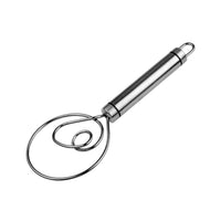 Hand Whisk Handheld Egg Beater Stainless Steel Whisk Easy-to-Clean Kitchen Tool Rust-Resistant for Bakers, Baking