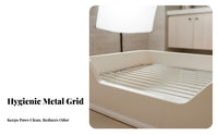 Dog Potty Tray with Grate Easy to Clean Dog Potty Tray Non-Slip Bottom Separable Design for Small Dogs, Apartment Living