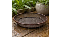 Wire Mesh Bird Feeder Tray Fine Grid Round Bird Feeder Tray Flat Base