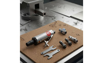 Pneumatic Die Grinder Kit Compact Size Air Powered Rotary Tool Set Aluminum Body