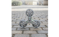 Three-Wheel Caster with PU Wheelsfor Shopping Carts
