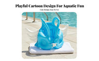 Secure Buckle Inflatable Angel Wings Swim Vest Soft and Comfortable Children's Angel Wings Life Jacket Easy to Keep for Toddlers, Beach