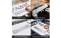 Wire Drawing Plate with Round Holes 24-Hole Jewelry Drawplate with Circular Holes Jewelry Wire-Pulling Plate Heavy-Duty
