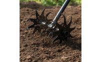 Soil Loosening Wheels Thickened Tilling Attachment Wheels Multi-Pronged Soil Loosener for Gardeners, Small Farms, Flower Beds