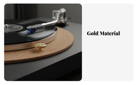 Headshell Counterweight Gold-Plated Tonearm Headshell Weight Long-Lasting Metal