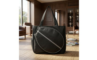Racket Bag with Shoe Compartment Large Capacity Tennis Bag with Shoe Compartment Portable for Gym