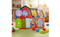 Busy Board with Wooden Board Preschool Motor Skills Toy for Young Children