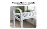 With casters Rolling Multitier Planter Holder Floor-Standing Rolling Multi-Level Plant Stand Indoor & Outdoor Use Flower Pot Rack Space-Saving for Gardeners, Homeowners, Balcony, Living Room, Home Decoration, Patio