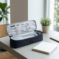 Padded Protection Double Layer Printer Storage Bag Wide Compatibility Travel Printer Carrying Case for Business Trip, Office