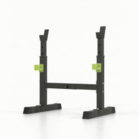 Adjustable Squat Rack Freestanding Squat Rack Stand Space-Saving Bench Press Stand for Athletes