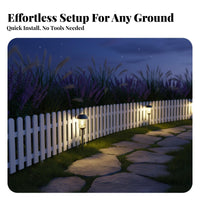 PVC Garden Fence Panels Interlocking Weather Resistant Easy Install for Yards