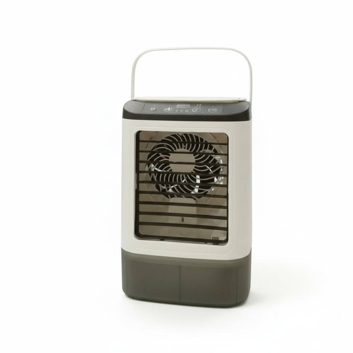 Cools & Humidifies USB Powered Air Cooler 3 Speeds Mini Evaporative Cooler LED Nightlight for Office Workers, Students, Bedroom, Dorm Room