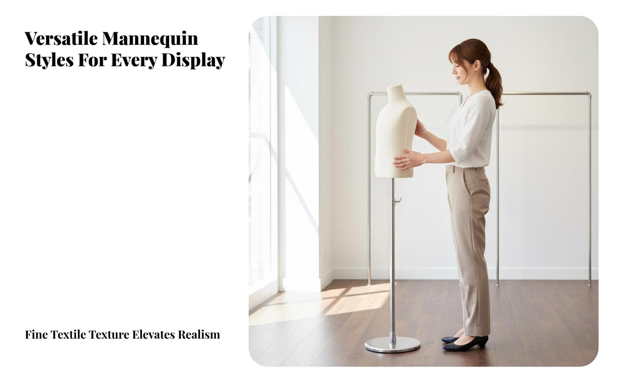 Child Mannequin Easy Assembly Children's Clothing Display Stand Stable Base children's Clothing Display Body for Online S, Boutiques, Craft Show