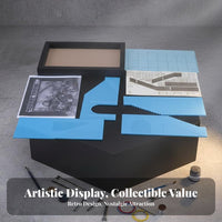 1:35 Scale Factory dioramas Disassembled 1:35 Scale Building Kit Realistic Details Workshop Scene Display Base for Hobbyists