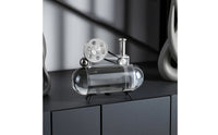 Crystal Ornament with Legs Modern Crystal Figurine Minimalist Decor for TV Cabinet, Office Shelves