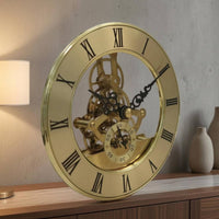 Visible Gears Openwork Timepiece Movement Easy to Read Mechanical-Style Timepiece Movement